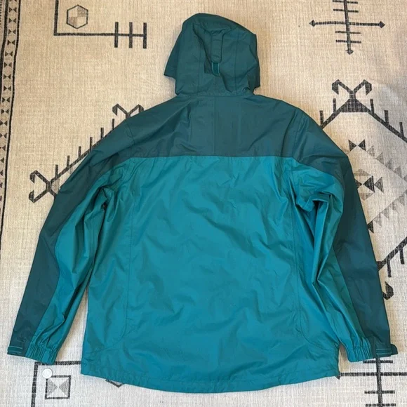 L.L. Bean Trail Model Rain Jacket Green XL - Picture 2 of 6